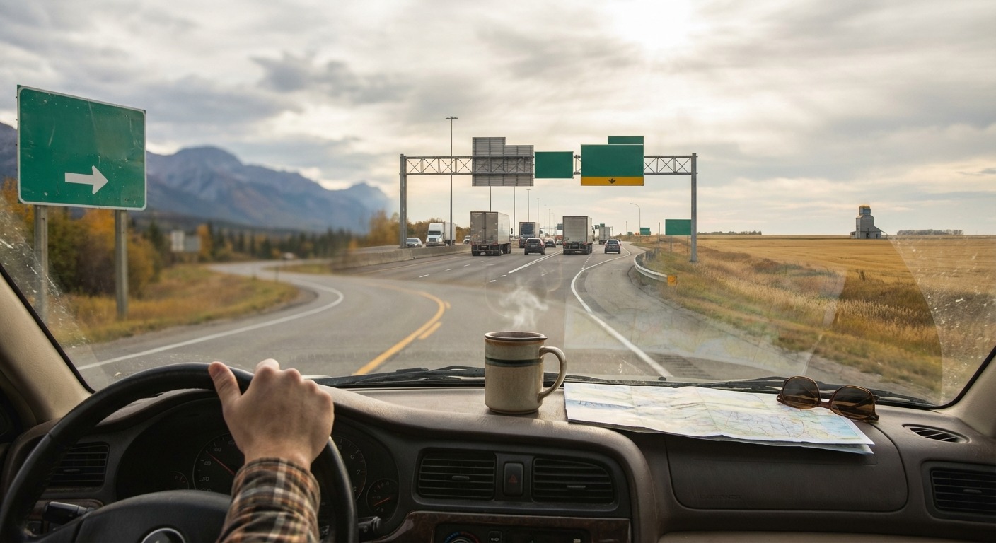 Highway through the Ottawa Valley